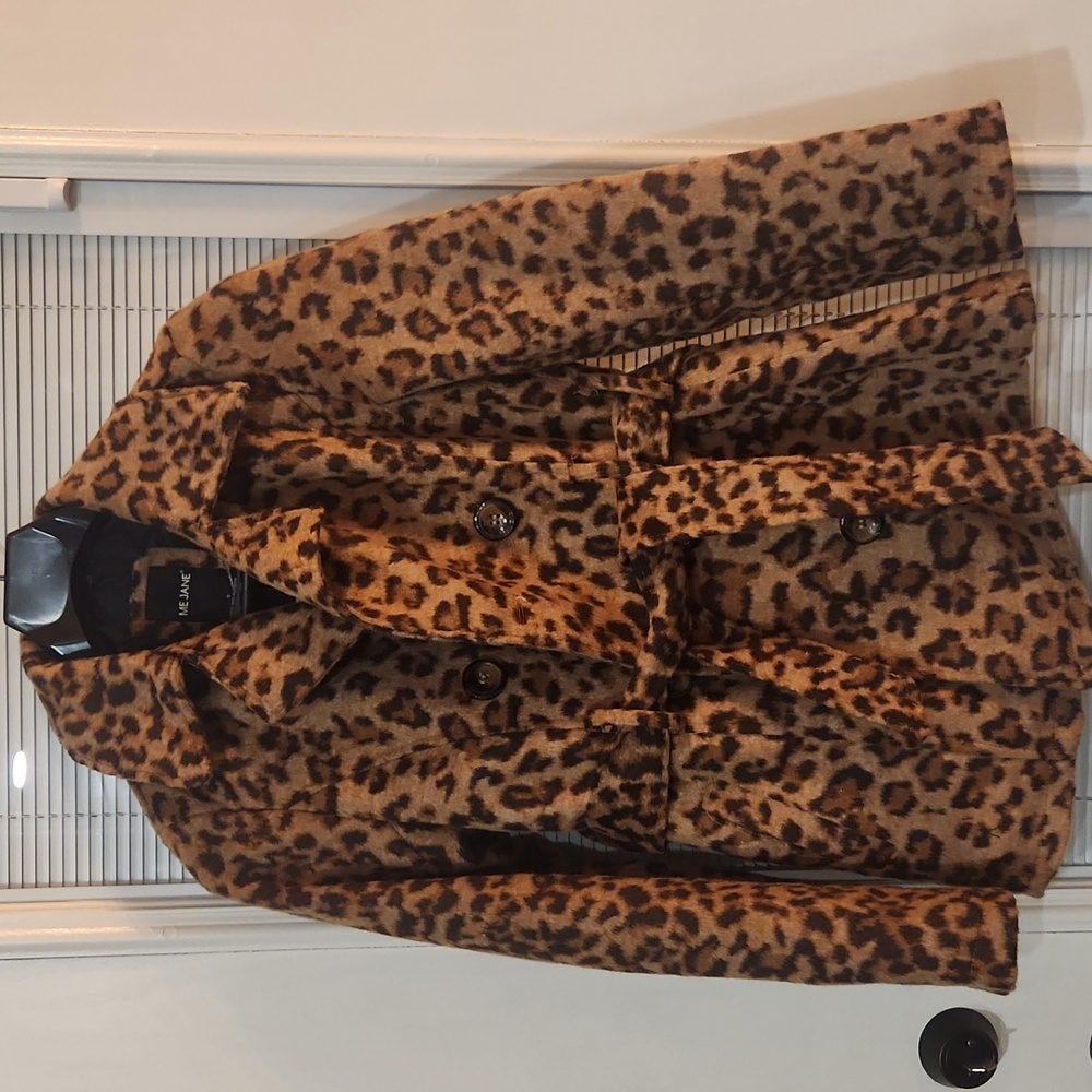 Leopard Coat Women's Small